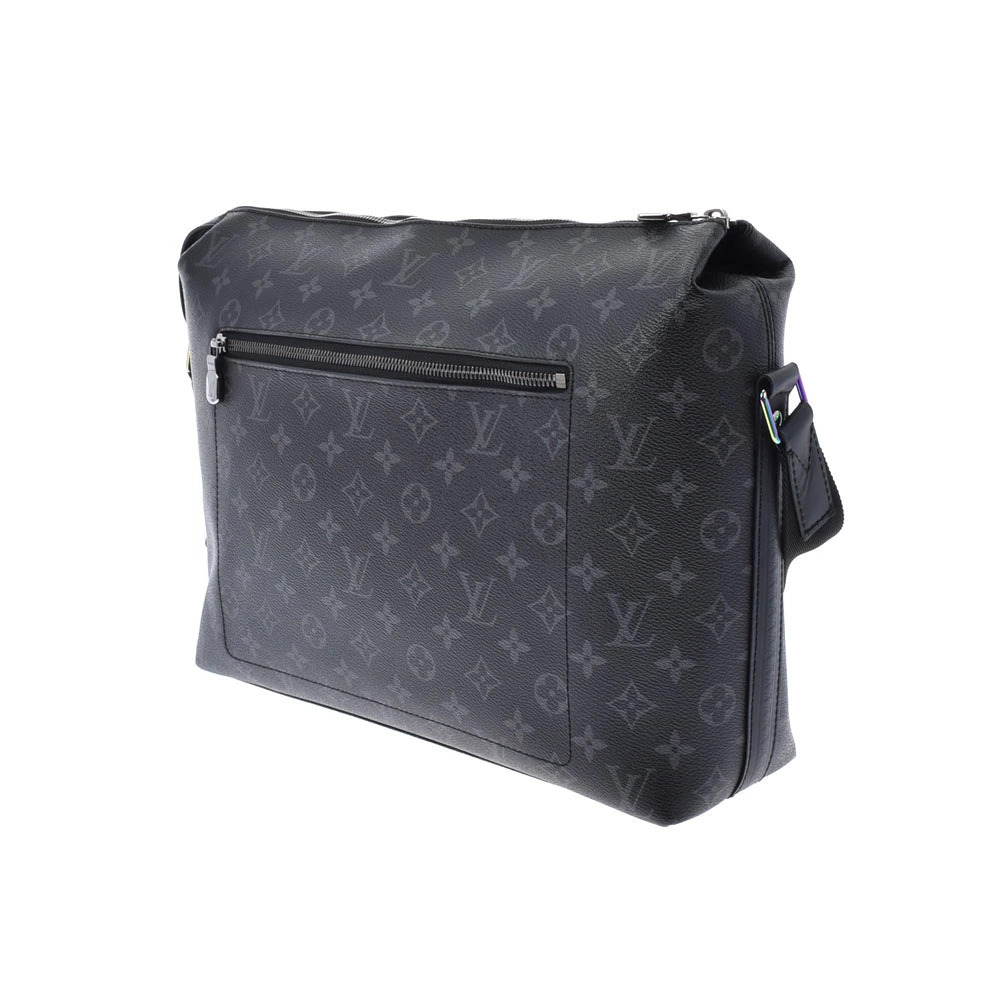 Louis Vuitton Shoulder Apollo Black Messenger Monogram Eclipse Bag Black